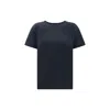 Fabiana Filippi Rhinestone Embellished Crew Neck T-shirt