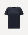 Fabiana Filippi Rhinestone Embellished Crew Neck T-shirt