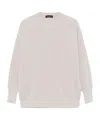 Fabiana Filippi Rib Knitted Sweater In White