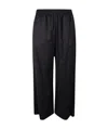 Fabiana Filippi Rib Straight Pants In Black