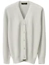 Fabiana Filippi Ribbed Cardigan In Green