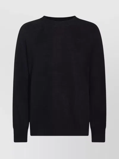 FABIANA FILIPPI RIBBED CREWNECK KNITWEAR WITH LONG SLEEVES