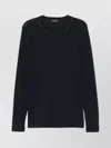 Fabiana Filippi Ribbed Crewneck Slim Fit Sweater