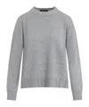Fabiana Filippi Wool-cashmere Blend Sweater With Ribbed Hem