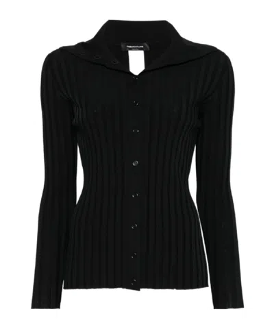 FABIANA FILIPPI RIBBED-KNIT CARDIGAN