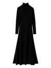Fabiana Filippi Ribbed-knit Midi Dress In Black