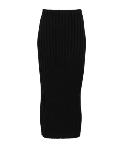 FABIANA FILIPPI RIBBED-KNIT SKIRT