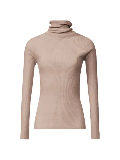 Fabiana Filippi Ribbed Roll-neck Sweater In Neutral