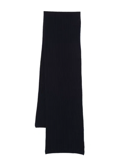 Fabiana Filippi Ribbed Scarf In Blue
