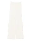 Fabiana Filippi Ribbed Trousers In White