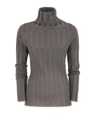 FABIANA FILIPPI FABIANA FILIPPI LUREX TURTLENECK JUMPER