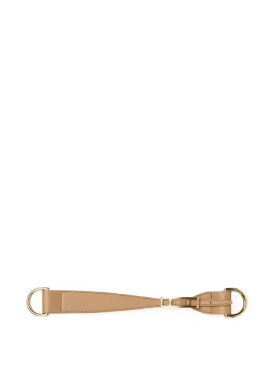 Fabiana Filippi Ring Detail Scarf Belt In Pink