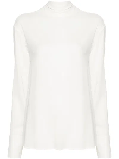 FABIANA FILIPPI ROLL-NECK BLOUSE