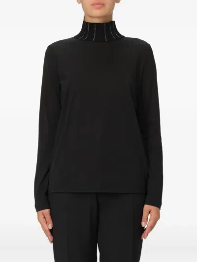 FABIANA FILIPPI ROLL-NECK RIBBED-KNIT JUMPER
