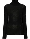 Fabiana Filippi Slim Fit Sweater In Black