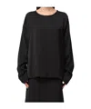 Fabiana Filippi Round-neck Blouse In Black