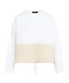 Fabiana Filippi Drawstring Long-sleeved T-shirt In White