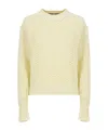 Fabiana Filippi Sweaters Yellow In Nude