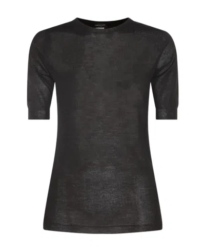 FABIANA FILIPPI FABIANA FILIPPI SHORT-SLEEVED CREWNECK JUMPER
