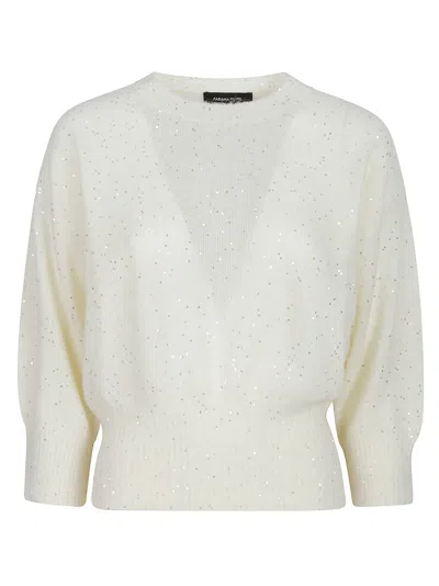 Fabiana Filippi Round Neck Sweater In Multi