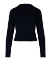 Fabiana Filippi Ribbed-knit Crewneck Jumper In Black