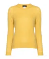 Fabiana Filippi Kaschmirpullover Mit Rundhalsausschnitt In Yellow