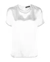 Fabiana Filippi Round-necked T-shirt In White