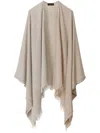 Fabiana Filippi Jacquard Viscose Cape