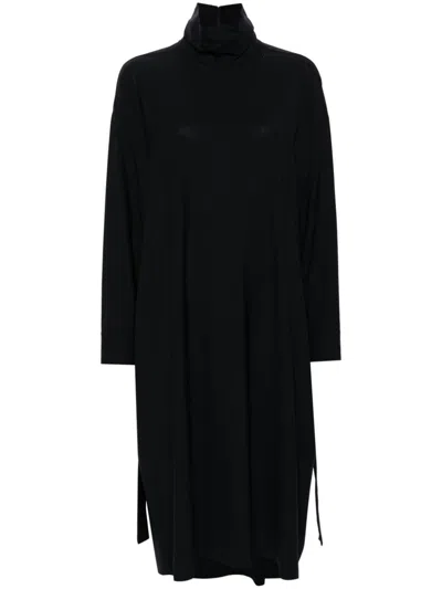 Fabiana Filippi Satin Maxi Dress In Blue