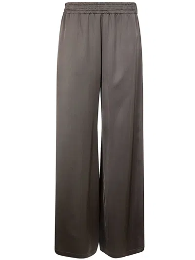 Fabiana Filippi Women's Satin Palazzo Pants In Grey