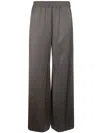 Fabiana Filippi Women's Satin Palazzo Pants In Grey