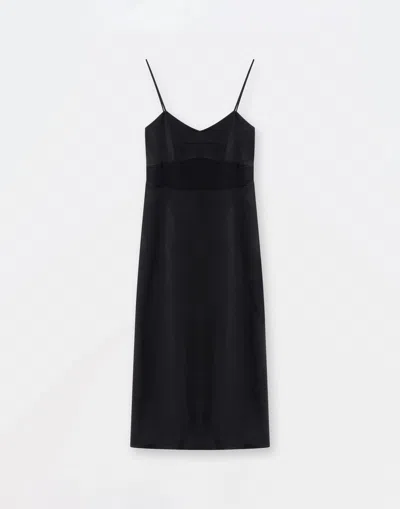 FABIANA FILIPPI SATIN SLIP DRESS