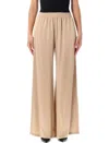 Fabiana Filippi Amelia Envers Satin Trousers In Neutral