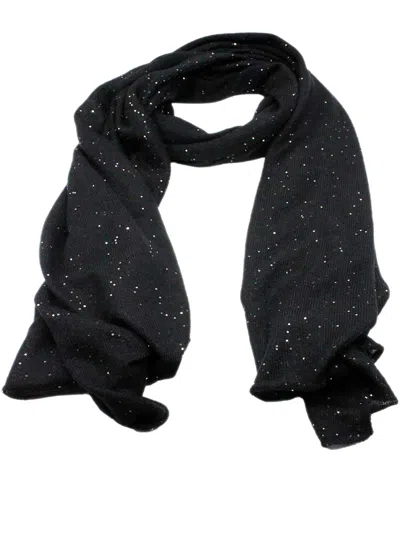 Fabiana Filippi Scarf Black In Negro