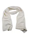 Fabiana Filippi Wool And Silk Scarf In Cream