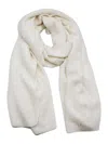 Fabiana Filippi Wool And Silk Scarf In Cream