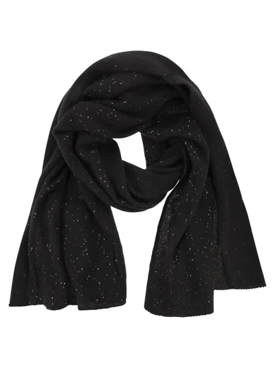 FABIANA FILIPPI SCARF WITH MICRO SEQUINS