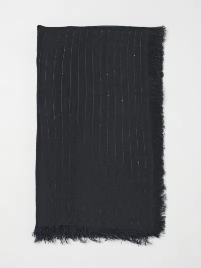 Fabiana Filippi Scarf Woman  In Blue