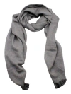 Fabiana Filippi Wool Scarf Embellished With Small Micro Sequins Measuring 140 X 200 Cm