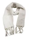 Fabiana Filippi Wool Blend Scarf In Beige