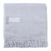 Fabiana Filippi Grey Wool Scarf In Gray