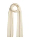 Fabiana Filippi Straight Knit Scarf In White