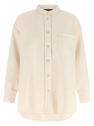Fabiana Filippi Scuba Cashmere Shirt Shirt And Blouse Beige In Neutral