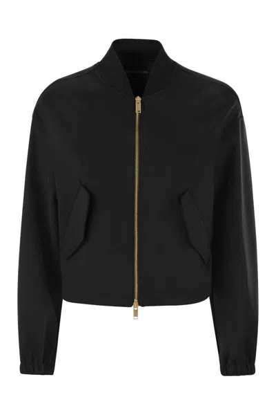 Fabiana Filippi Scuba Jacket In Black