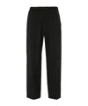 Fabiana Filippi Gubbio Jogging Trousers In Milano Stitch Jersey In Black