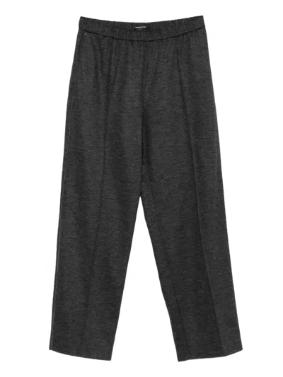 Fabiana Filippi Seam-detail Trousers In Gray