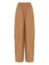 Fabiana Filippi Seam-details Trousers In Brown