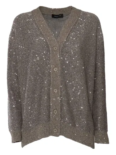 FABIANA FILIPPI SEQUIN CARDIGAN