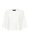Fabiana Filippi Sequin-embellished Jumper In Blanco
