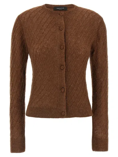 FABIANA FILIPPI FABIANA FILIPPI SEQUIN CROCHET CARDIGAN
